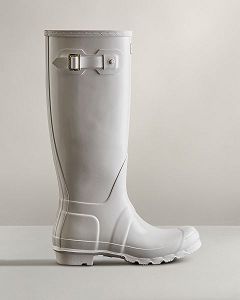 Hunter Original Korkeat Gloss Naisten Original Tall Boots Valkoinen | Suomi-41538