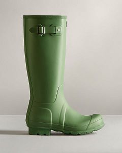 Hunter Original Korkeat Miesten Original Tall Boots Vihreä | Suomi-38407