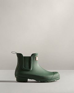 Hunter Original Naisten Original Chelsea Boots Vihreä | Suomi-34862