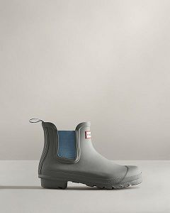 Hunter Original Naisten Original Chelsea Boots Harmaat Sininen | Suomi-73468