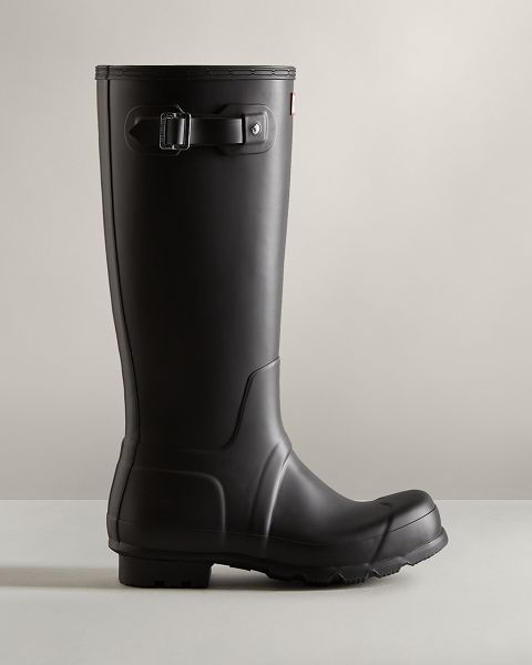 Hunter Original Korkeat Miesten Original Tall Boots Mustat | Suomi-23796