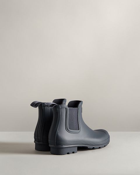 Hunter Original Miesten Original Chelsea Boots Laivastonsininen | Suomi-74510