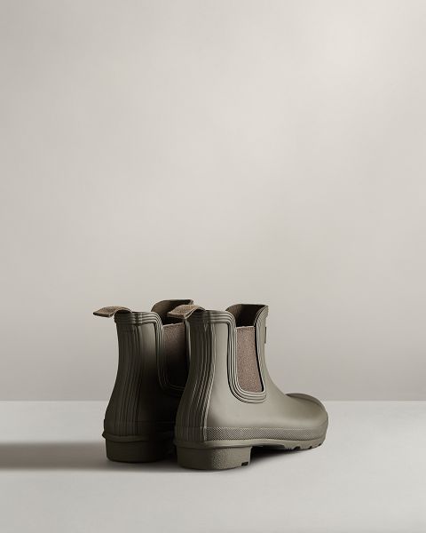 Hunter Original Naisten Original Chelsea Boots Vihreä | Suomi-47361