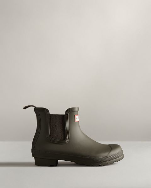 Hunter Original Naisten Original Chelsea Boots Vihreä | Suomi-47361