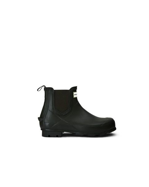 Hunter Original Two Tone Naisten Original Chelsea Boots Mustat | Suomi-81437